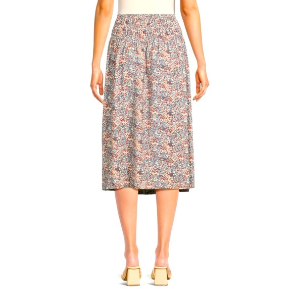 NATION LTD NWT SIZE M Zabina Floral Midi Skirt - Picture 2 of 3